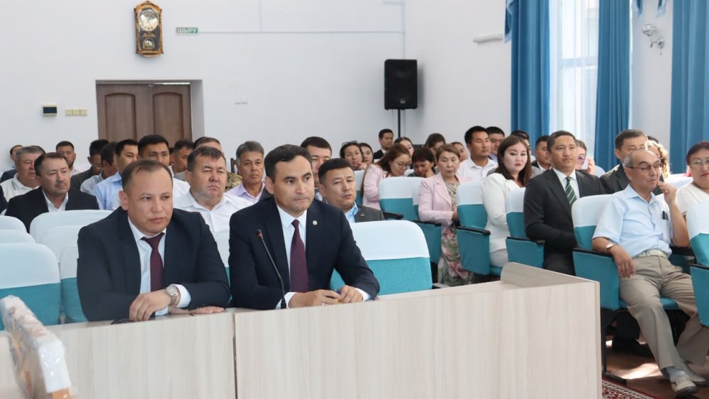 Аудандық актив отырысы өтті