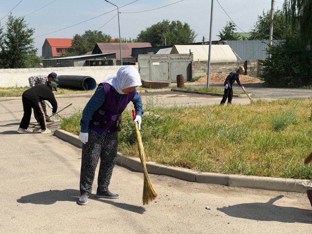 Әуезов ауданында кезекті сенбілік өтті