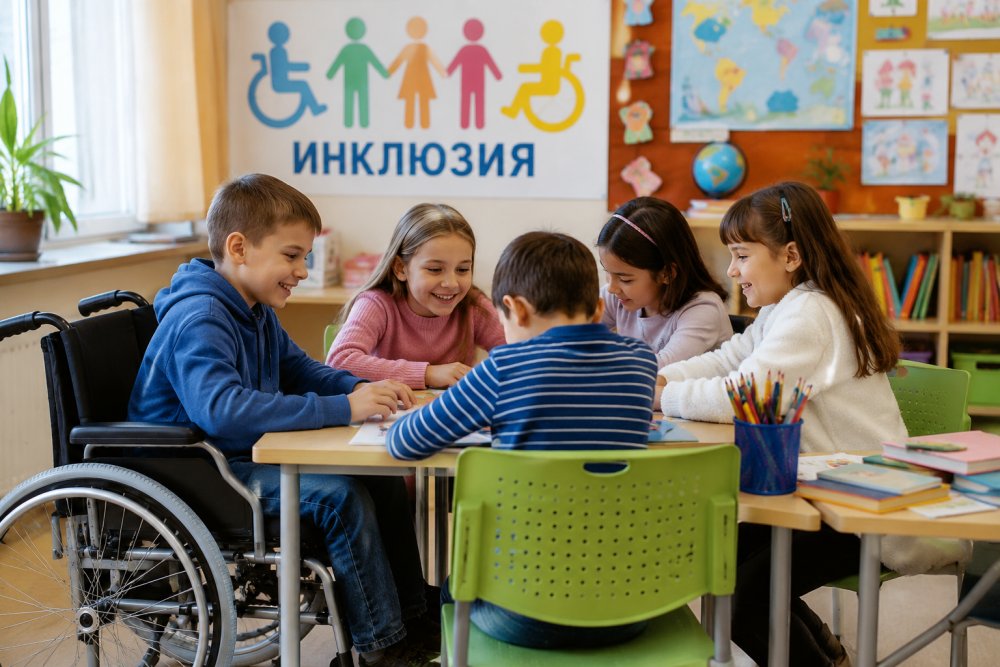 Мүмкіндігі шектеулі және қажеттіліктері бар балаларды құрдастары арасында әлеуметтендіру