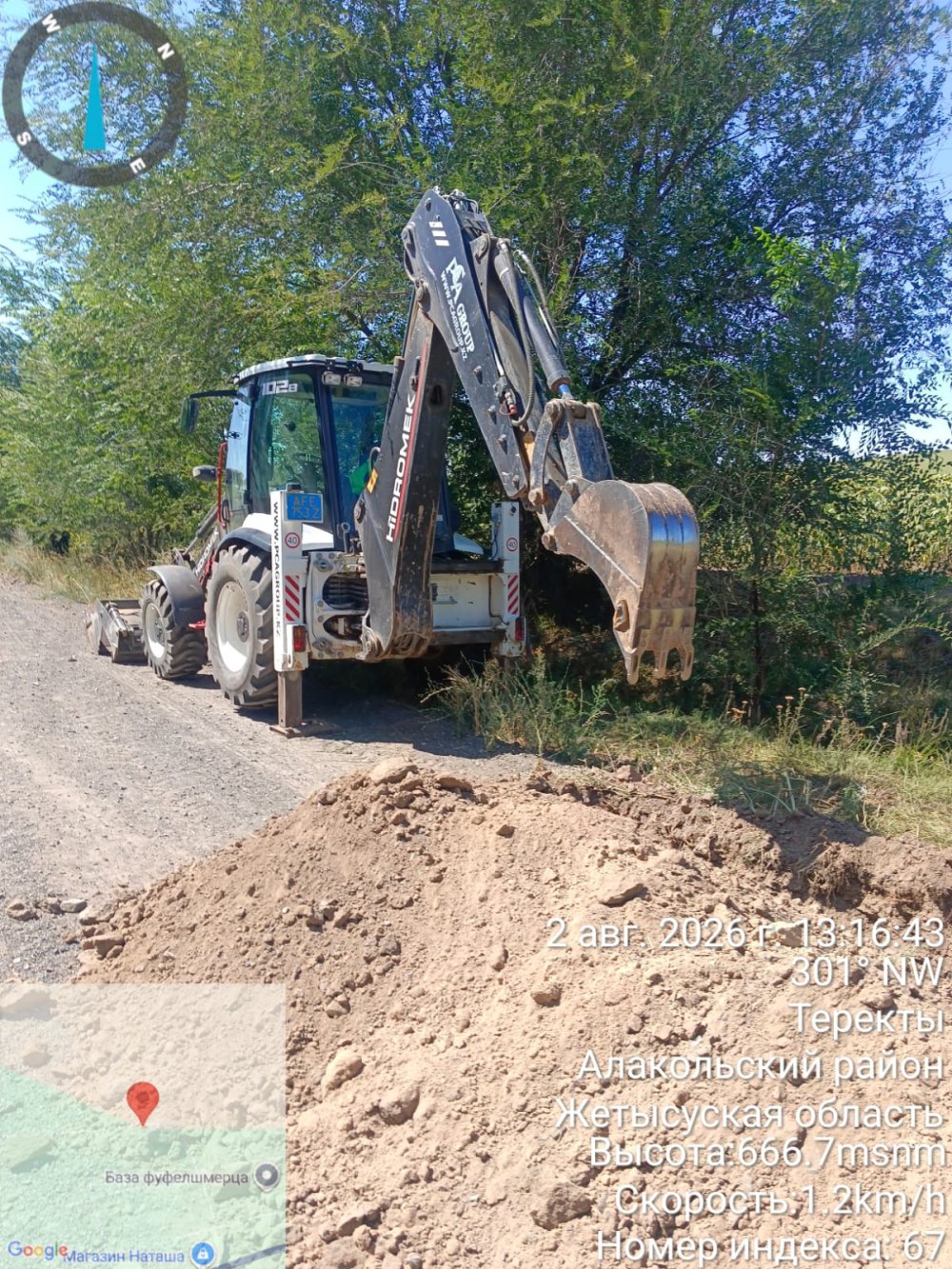 Талдыбұлақ ауылында жоғары жылдамдықтағы интернет желісін орнату жұмыстары басталды