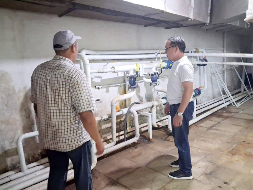 Аудан әкімі №2 ОМ жөндеу барысымен танысты
