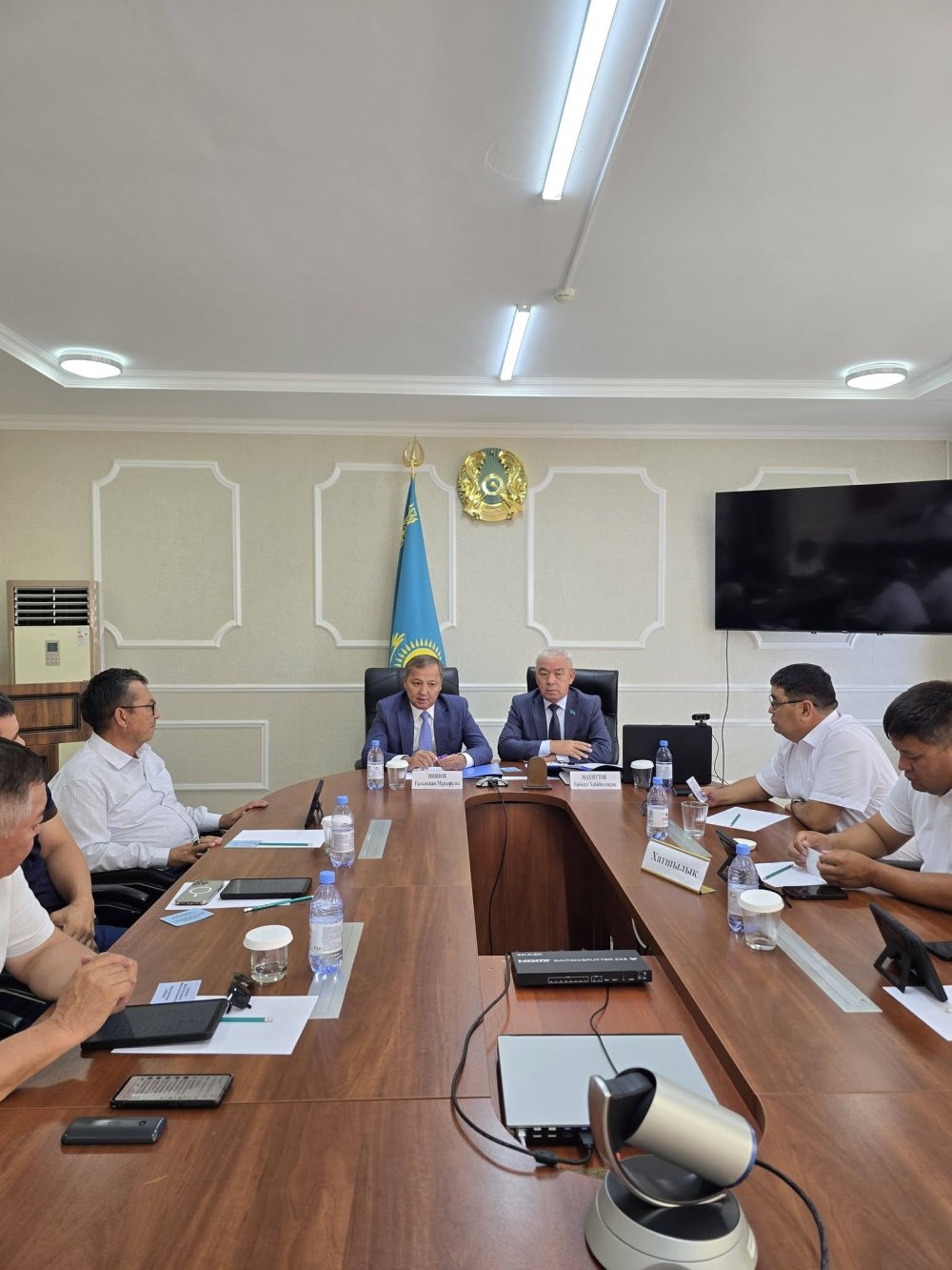 Аудандық Мәслихаттың кезектен тыс отыз бірінші сессиясының отырысы