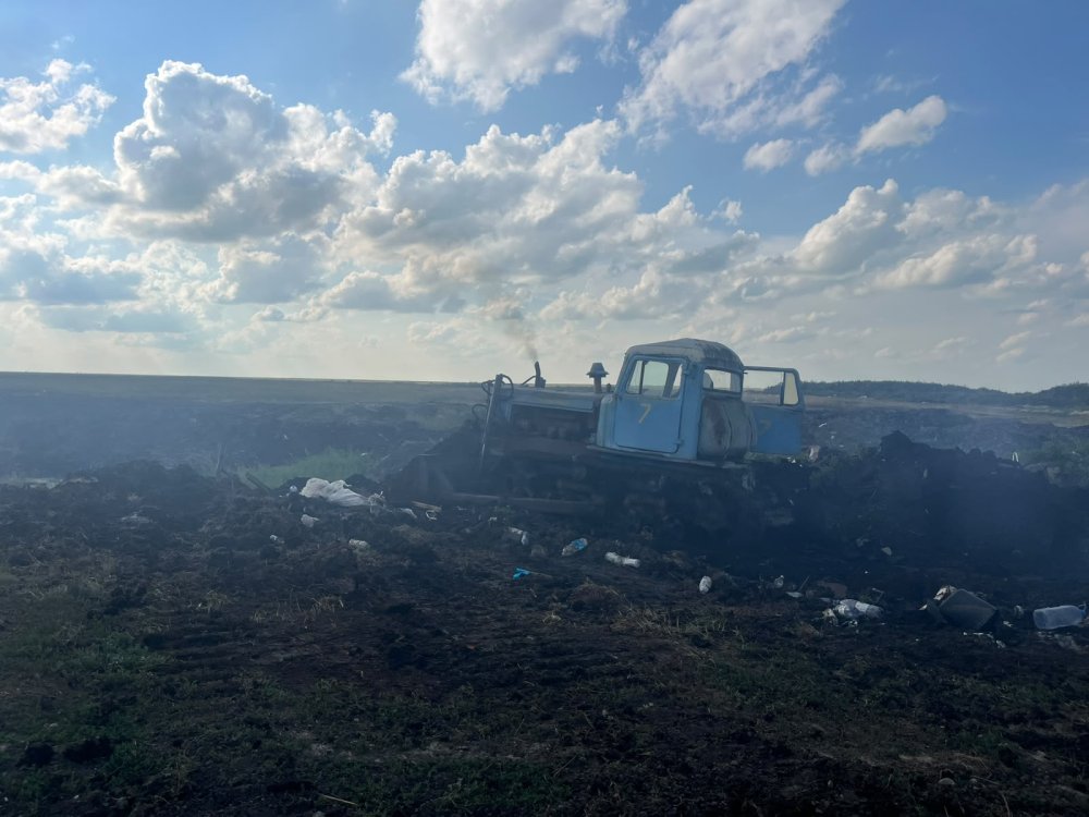 «Таза Қазақстан» акциясы аясында Придорожное ауылын абаттандыру