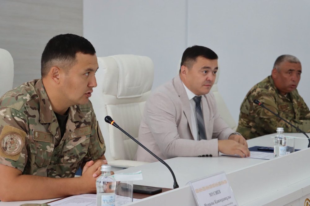 АУДАНДЫҚ ТӨТЕНШЕ ЖАҒДАЙЛАР БӨЛІМІНІҢ ЖАҢА БАСШЫ