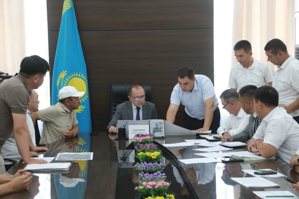САРЫАҒАШ: ӘРБІР МӘСЕЛЕ ЗАҢ АЯСЫНДА ҚАРАЛАДЫ