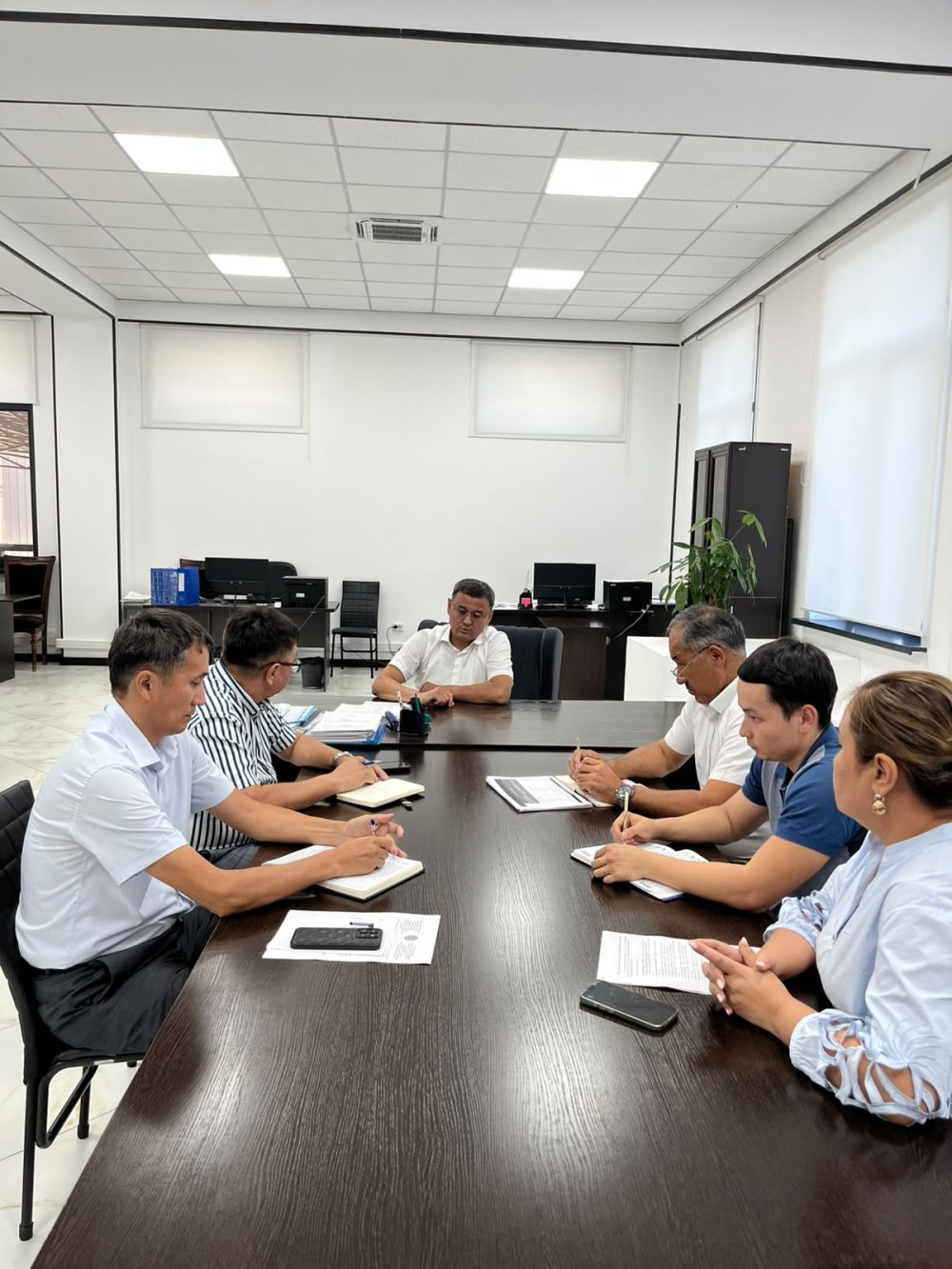Департаментте басым бағыттар бойынша аппараттық мәжіліс өтті.