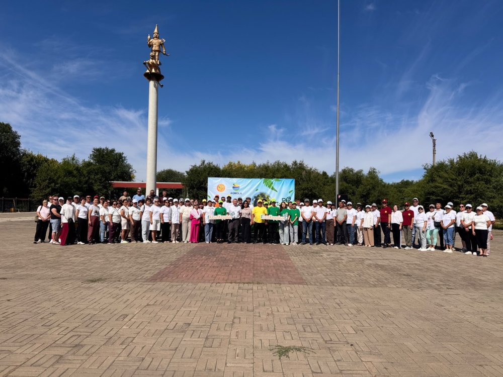Жарқайың ауданында «Таза Қазақстан» акциясы күнделікті өмір салтына айналуда