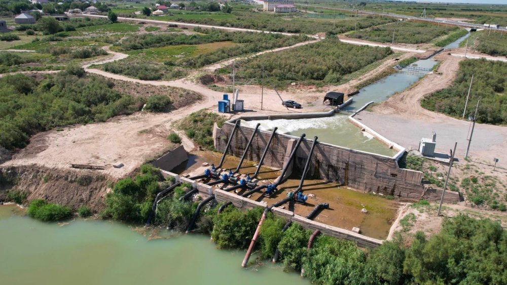 «ҚЫЗЫЛ ТУ» НАСОС СТАНЦИЯСЫНА 3 ДАНА ЖАҢА НАСОС ҚОНДЫРҒЫСЫ ОРНАТЫЛДЫ