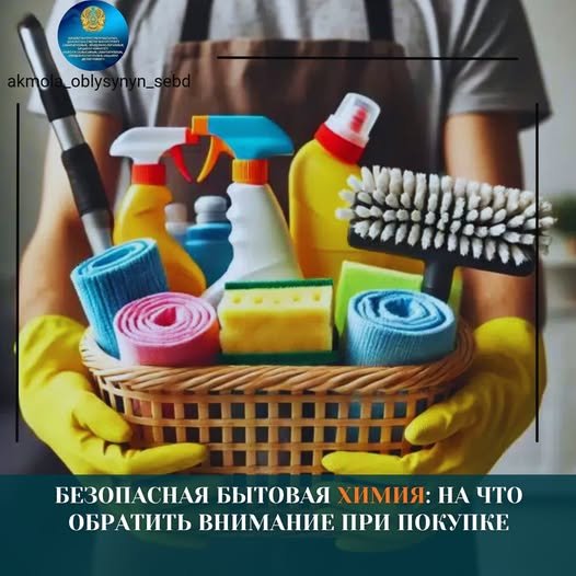 Тұрмыстық химиялық заттарды қауіпсіз таңдау: сатып алу кезінде нені ескеру қажет?
