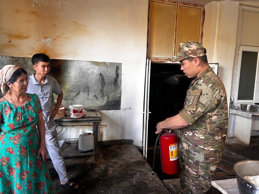 Сарысу ауданында өрт қауіпсіздігі бойынша түсіндіру жұмыстары жүргізілді