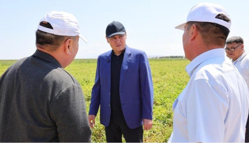 Ербол Қарашөкеев Жамбыл ауданындағы әлеуметтік және инфрақұрылымдық жобалардың барысын тексерді