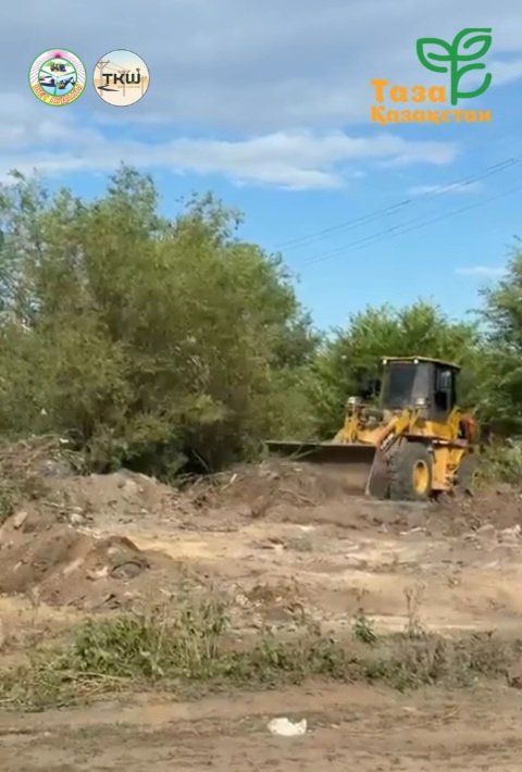 ♻️🌿 ШЕТ АУДАНЫНДА САНИТАРЛЫҚ ТАЗАЛЫҚ ЖҰМЫСТАРЫ ҚАРҚЫНДЫ ЖҮРГІЗІЛУДЕ 🌱🚜
