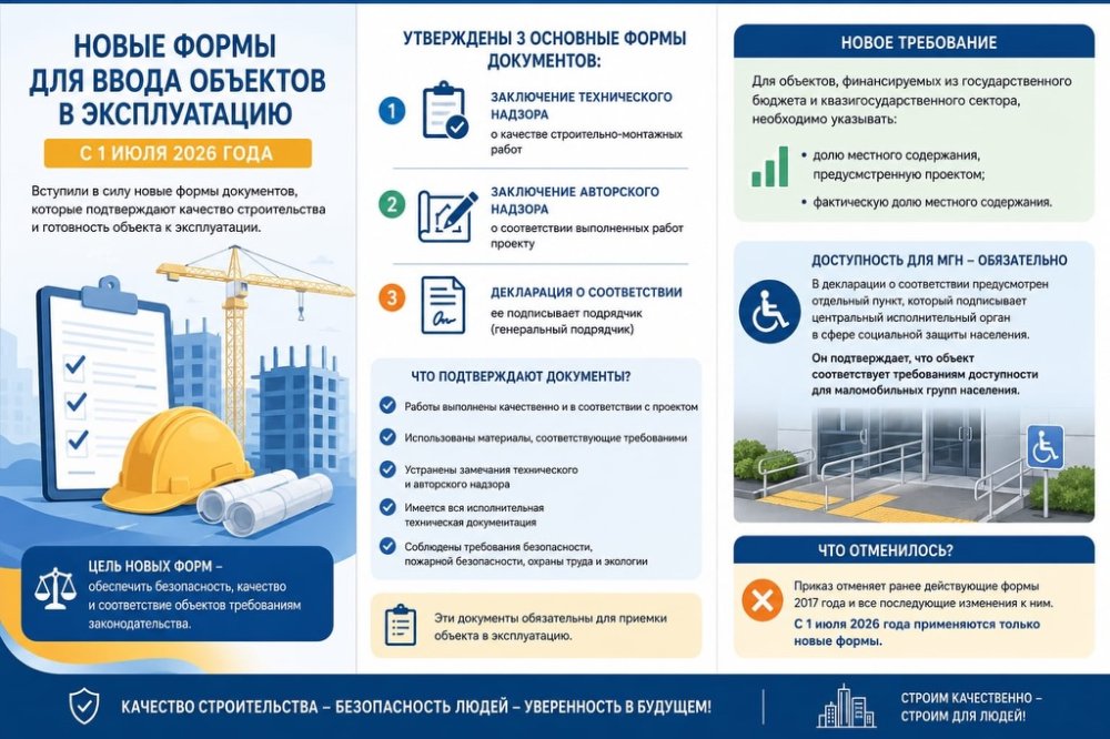 Құрылыс саласындағы жаңа ережелер