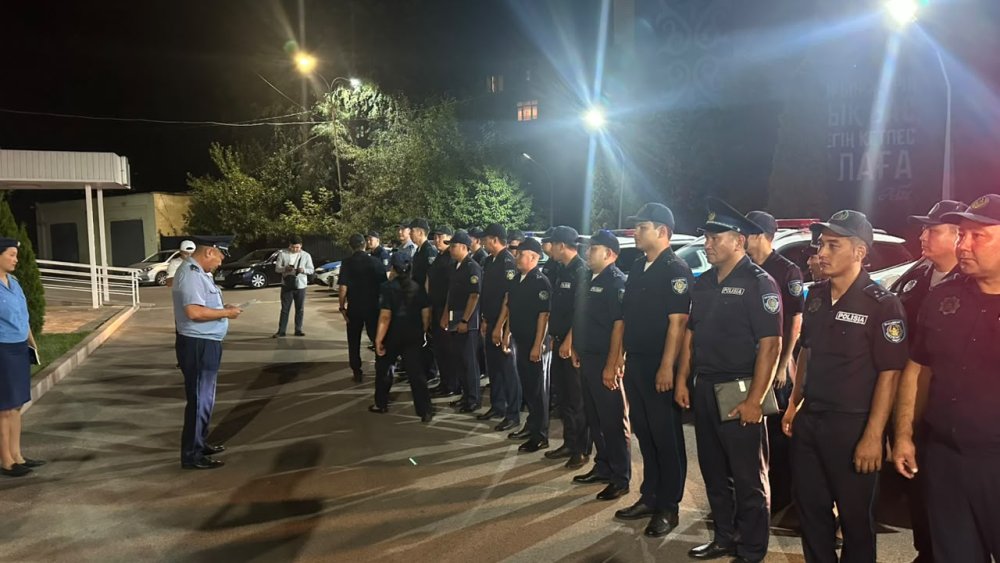 ІЛЕ АУДАНЫНДА ДЕМАЛЫС КҮНДЕРІ ҚОҒАМДЫҚ ҚАУІПСІЗДІКТІ ҚАМТАМАСЫЗ ЕТУГЕ БАҒЫТТАЛҒАН ПРОФИЛАКТИКАЛЫҚ ІС-ШАРА ӨТКІЗІЛДІ