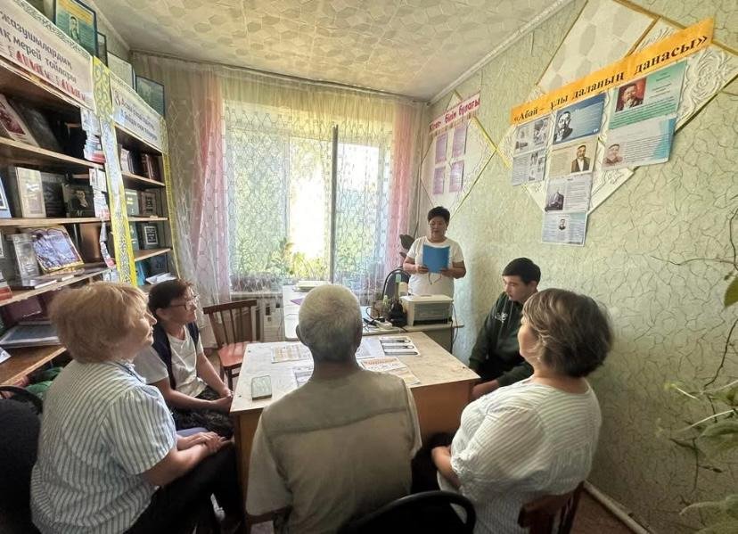 “Абай - ұлы даласының данасы” атты тәрбие сағаты өтті.