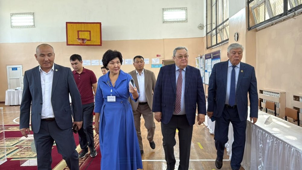ҚР ОСК төрағасының орынбасары Жамбыл облысындағы сайлау учаскелерінің дайындығымен танысты
