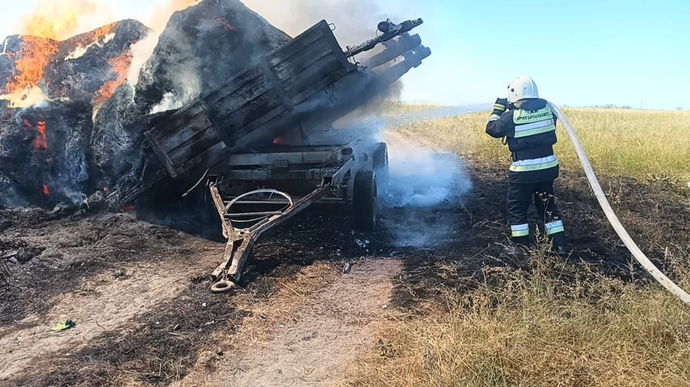 Шығыс Қазақстанда 11 өрт тіркеліп, тілсіз жаудан 150 тоннадан астам шөп жойылды