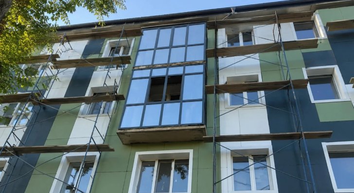 Тараздың орталығындағы көпқабатты үйлер жаңарып, жаңа келбетке ие болады