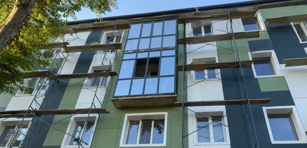 Тараздың орталығындағы көпқабатты үйлер жаңарып, жаңа келбетке ие болады