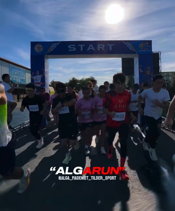 «ALGA RUN» аудандық марафоны өтті
