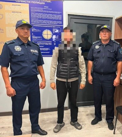 Полицейлер бейнежазбадағы силуэт бойынша ұрлықтың күдіктісін анықтады