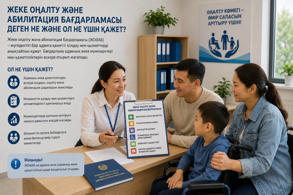 🔰 Абилитациялау мен оңалтудың жеке бағдарламасы дегеніміз не және ол не үшін қажет?