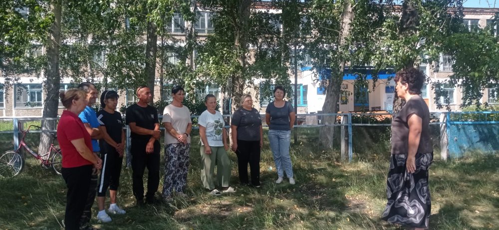 2026 ж. 10 тамызында ауылдық округі әкімі Г. Нұрахметова Ольговка, Святодуховка, Сәбит, Жаңажол ауылында тұрғындарымен кездесуі өтті