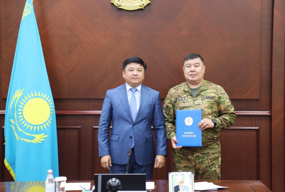 Басқарма бастығы таныстырылды