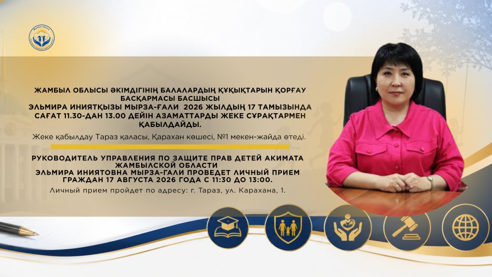 Азаматтарды жеке қабылдау