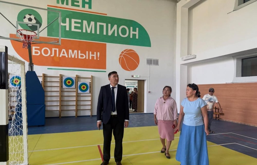 Ақтөбе облысында «Келешек мектептері» ұлттық жобасы аясында салынған мектептердің дайындығы тексерілуде
