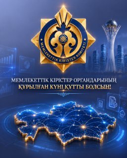Қазақстан Республикасы мемлекеттік кірістер органдарының құрылған күні құтты болсын!