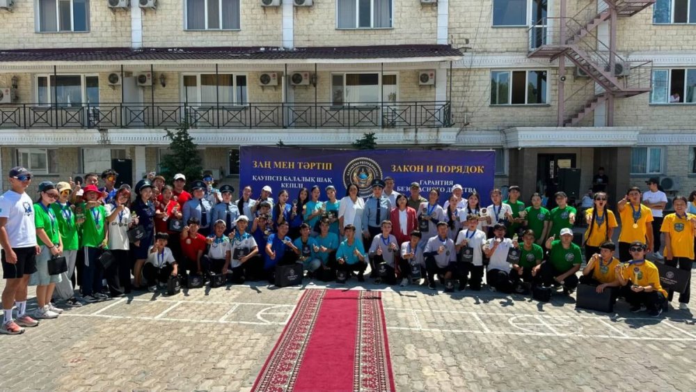 Қауіпсіз балалық шақ: Алматы облысында әскери-спорттық ойын өткізілді