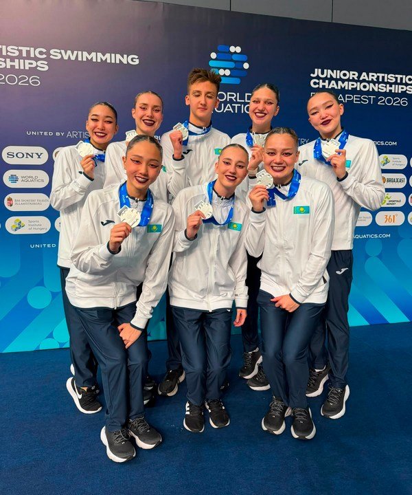 Қарағанды облысының спортшылары көркем жүзуден жасөспірімдер арасындағы әлем чемпионатында күміс және қола медаль иеленді