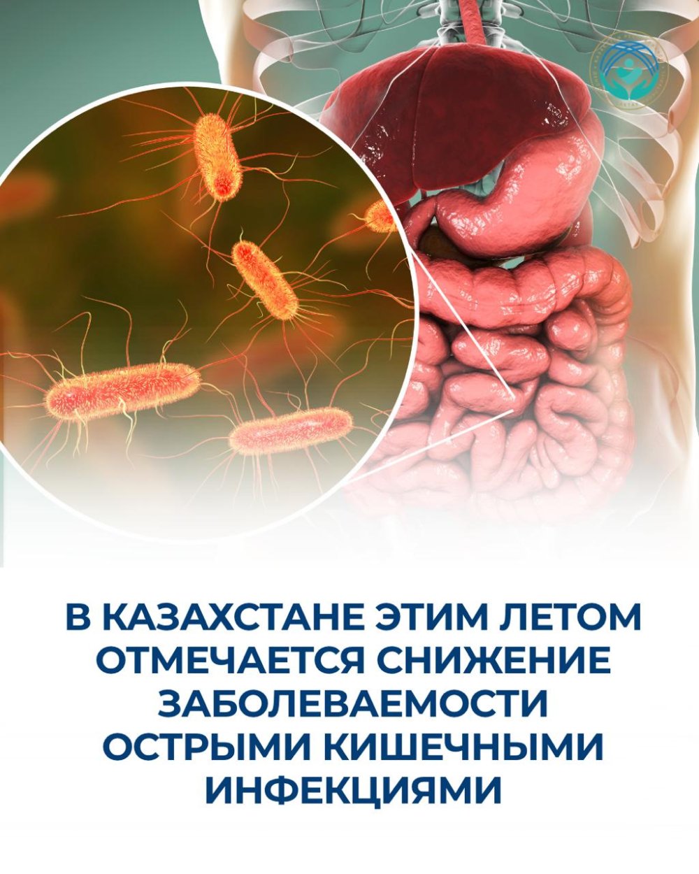 БИЫЛ ЖАЗДА ҚАЗАҚСТАНДА ЖІТІ ІШЕК ИНФЕКЦИЯЛАРЫМЕН АУРУ ЖАҒДАЙЛАРЫНЫҢ ТӨМЕНДЕГЕНІ БАЙҚАЛДЫ