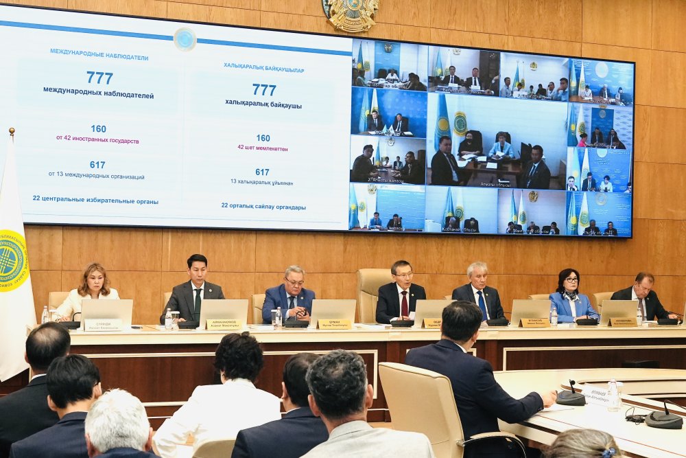 ОСК: АККРЕДИТТЕЛГЕН БАЙҚАУШЫЛАР САНЫ ҚҰРЫЛТАЙ САЙЛАУЫНА ХАЛЫҚАРАЛЫҚ ҚЫЗЫҒУШЫЛЫҚТЫҢ ЖОҒАРЫ ЕКЕНІН КӨРСЕТЕДІ