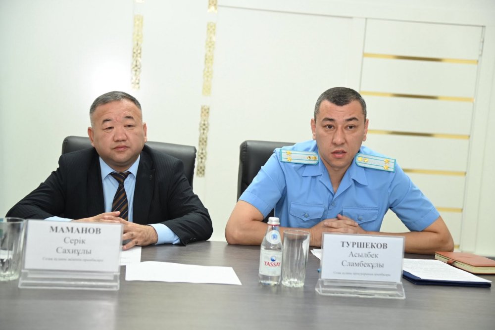 ЖОЛ ҚАУІПСІЗДІГІН ҚАМТАМАСЫЗ ЕТУ МӘСЕЛЕЛЕРІ ТАЛҚЫЛАНДЫ