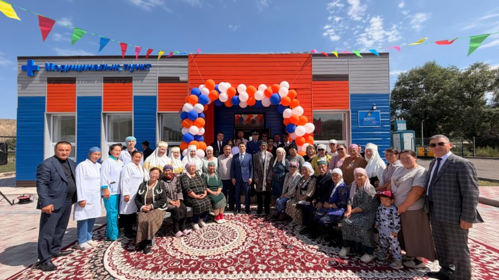 ТАЛДЫ АУЫЛЫНДА ЖАҢА МЕДИЦИНАЛЫҚ ПУНКТ АШЫЛДЫ