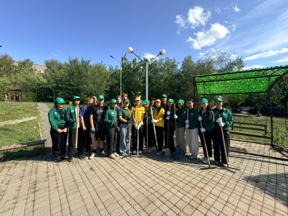 Глубокое кентінде «Таза Қазақстан» экологиялық акциясы өтті