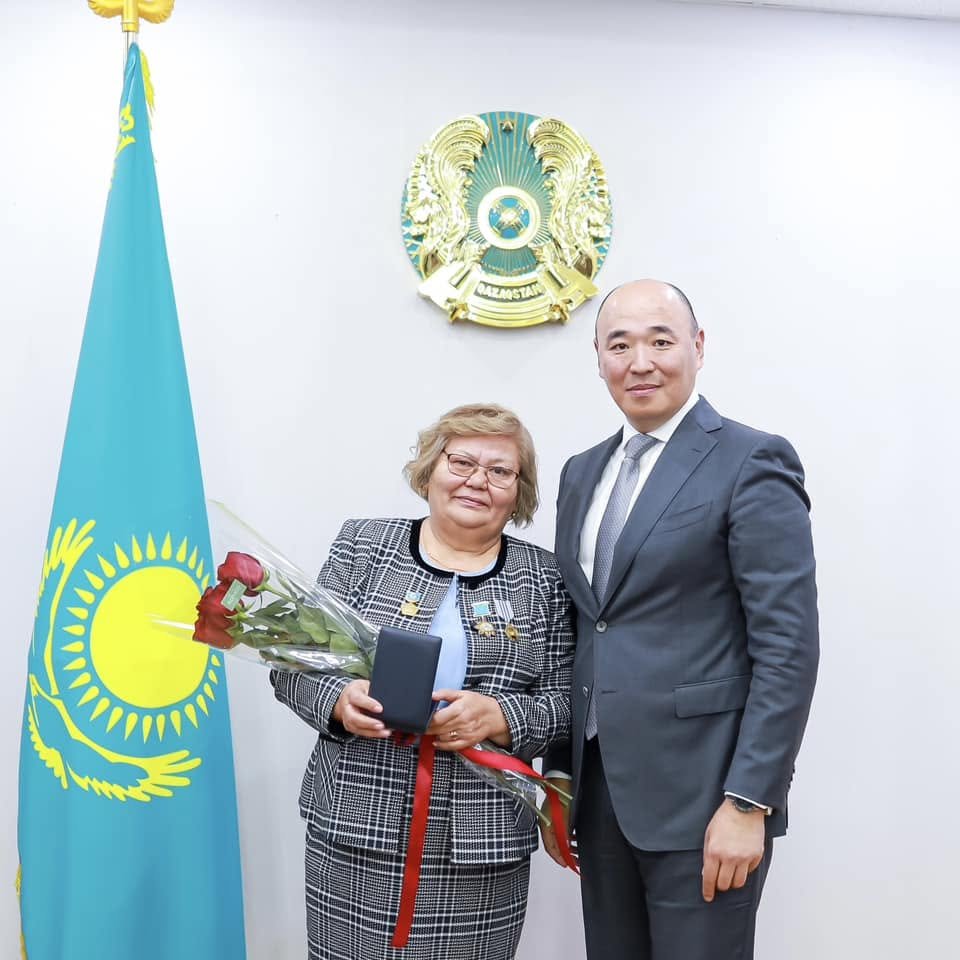 Дюсенова Айман Шакировнаға – 65 жыл!
