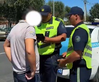 Түркістанда жаяу жүргіншілер қауіпсіздігіне бағытталған рейд өткізілді