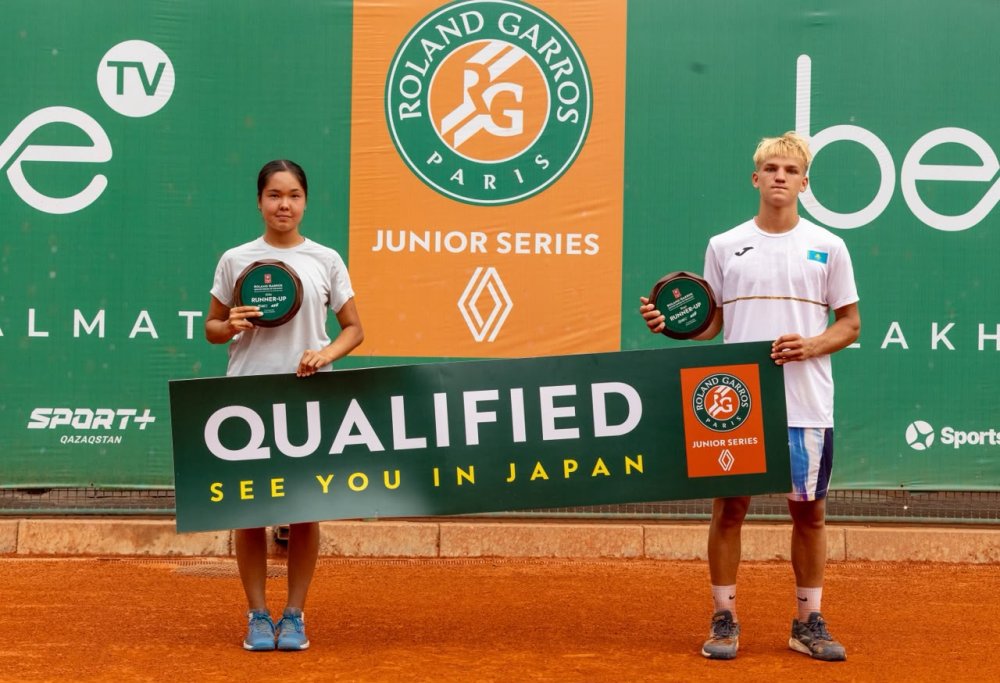 Алматыда өткен «Roland-Garros Junior Series by Renault – Qualifications West and Central Asia» турнирінде қазақстандық теннисшілер жүлдеге ілікті