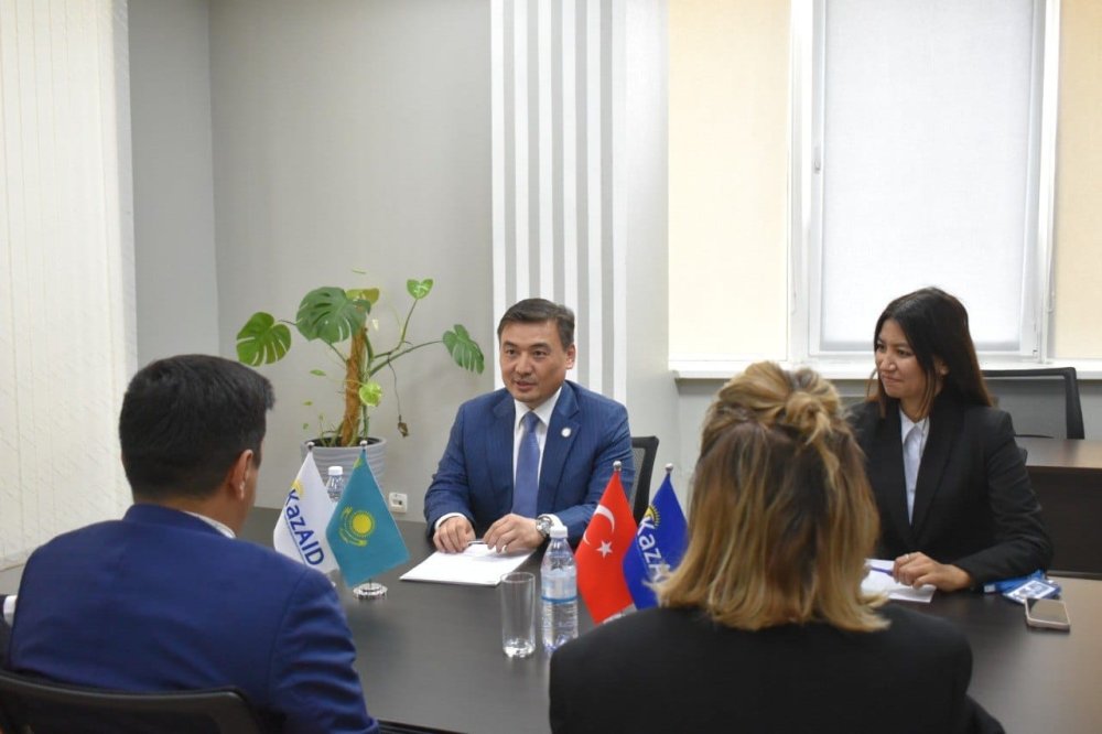 KazAID пен TİKA одан әрі ынтымақтастық перспективаларын талқылады