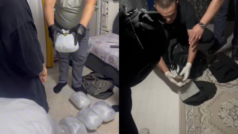 Ұлытау облысында есірткі тасымалының жолы кесілді: 38 келі марихуана тәркіленді