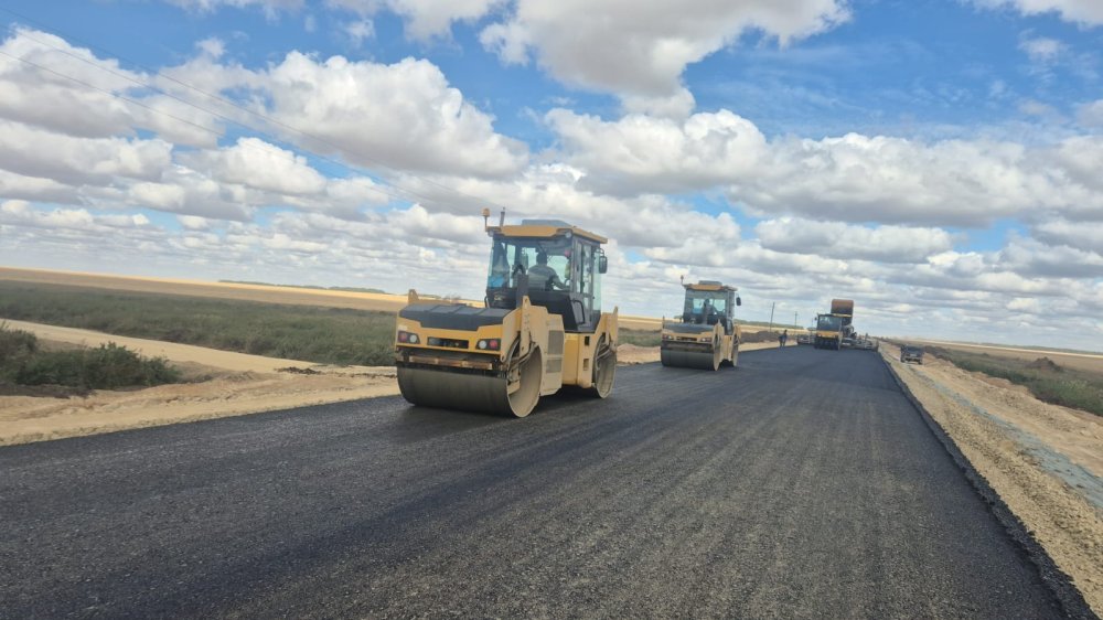 В Ақмола облысында бір жыл ішінде 400 шақырымға жуық автожол жөнделеді
