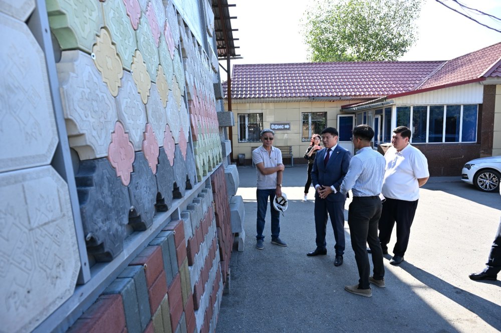 Қала әкімі Ернат Бәзіл «Arlan TDK» зауытының жұмысымен танысты