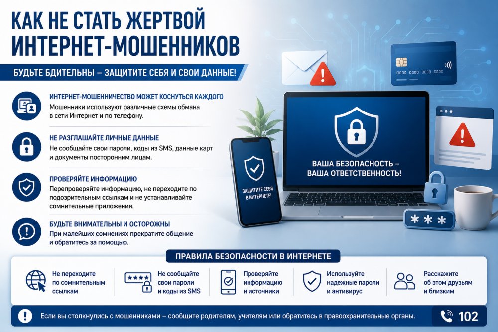Интернет-алаяқтардың айласына түспеу