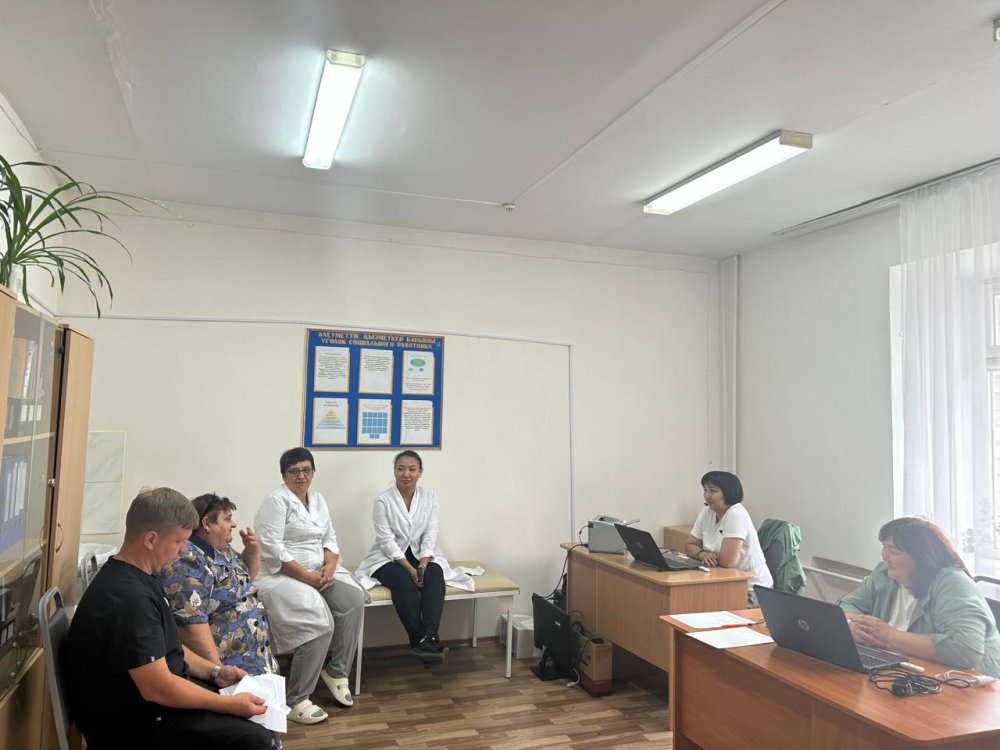 Шарбақты ауданына МӘС бөлімінің көшпелі отырысы.