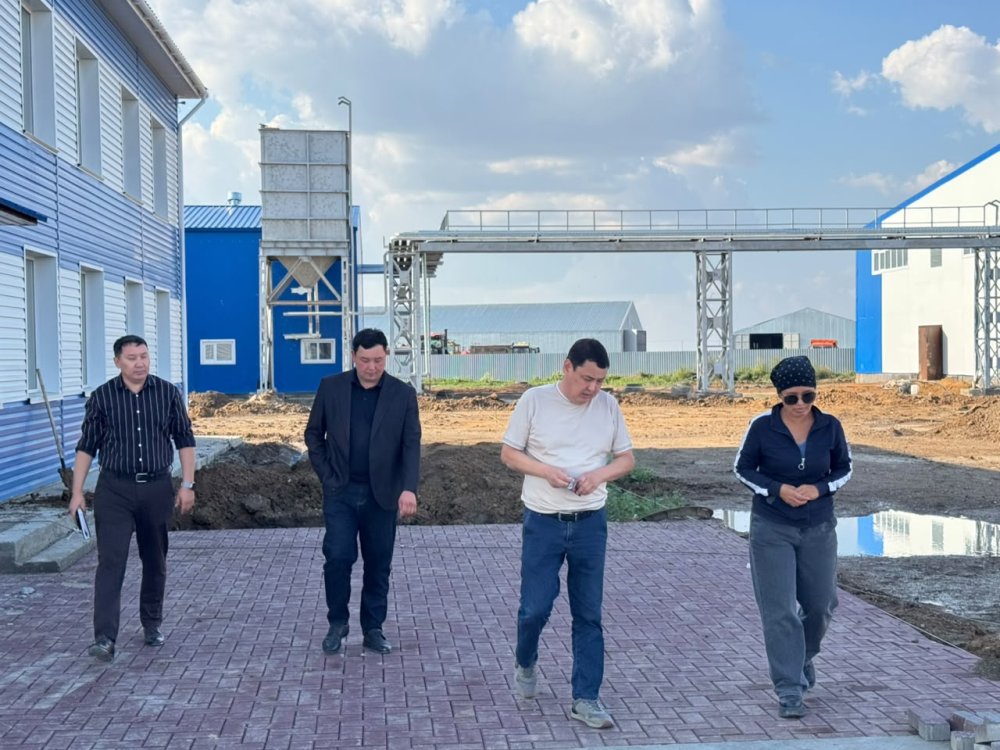 Ғабит Мүсірепов атындағы ауданда жарма мен қауыздар өндіретін зауыттың құрылысы аяқталуда