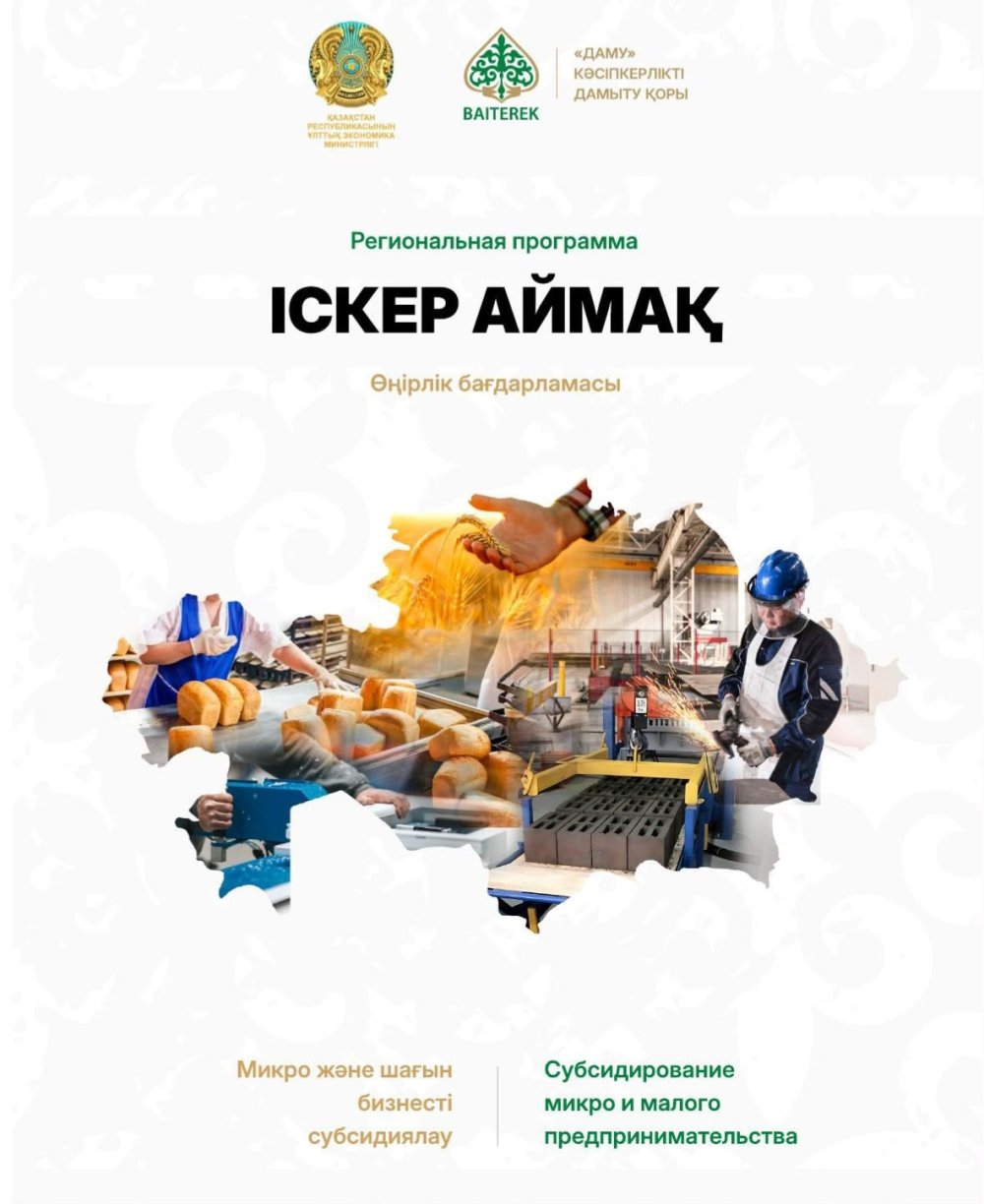 «Іскер Аймақ»: Қызылжар ауданы кәсіпкерлері үшін жаңа мүмкіндіктер
