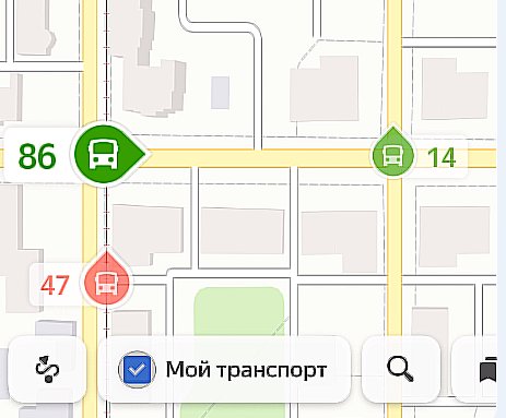 Яндекс: Маршруттар және қоғамдық көлік